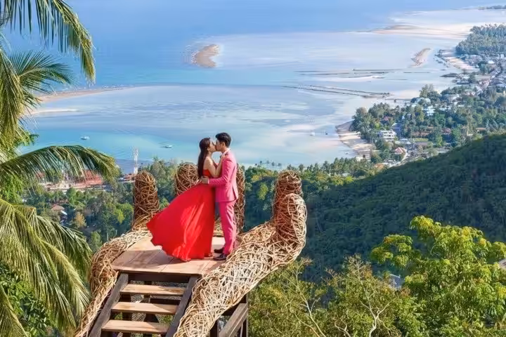 Samui panoramic viewpoint hilltop vista Koh Samui